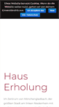 Mobile Screenshot of hauserholung.de